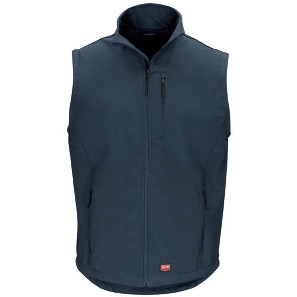 Workwear Outfitters Soft Shell Vest -Navy-Medium VP62NV-RG-M